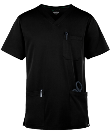 medical scrubs. healing hands